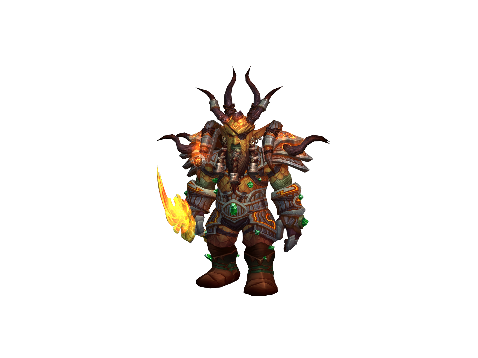 Huntpope 3D character render