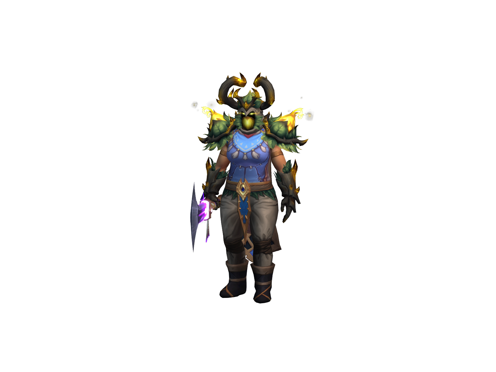 Zhyri 3D character render