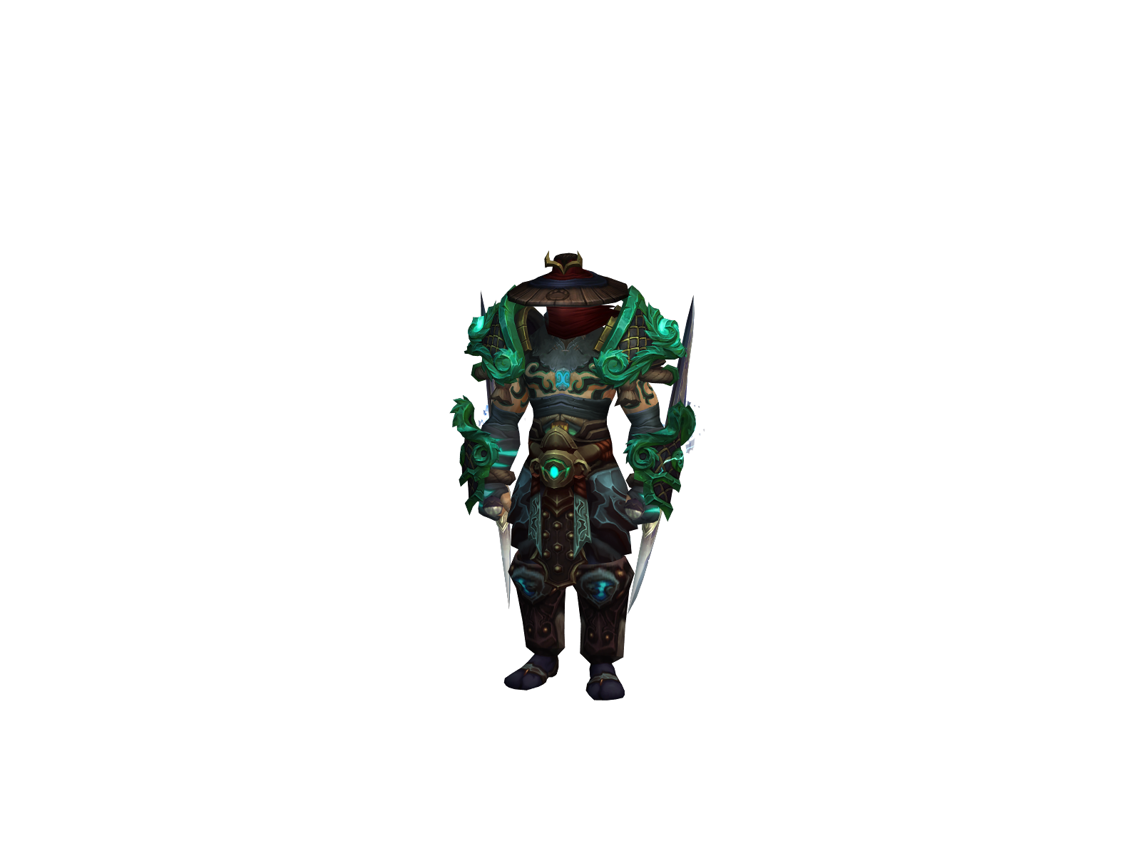 Bráck 3D character render