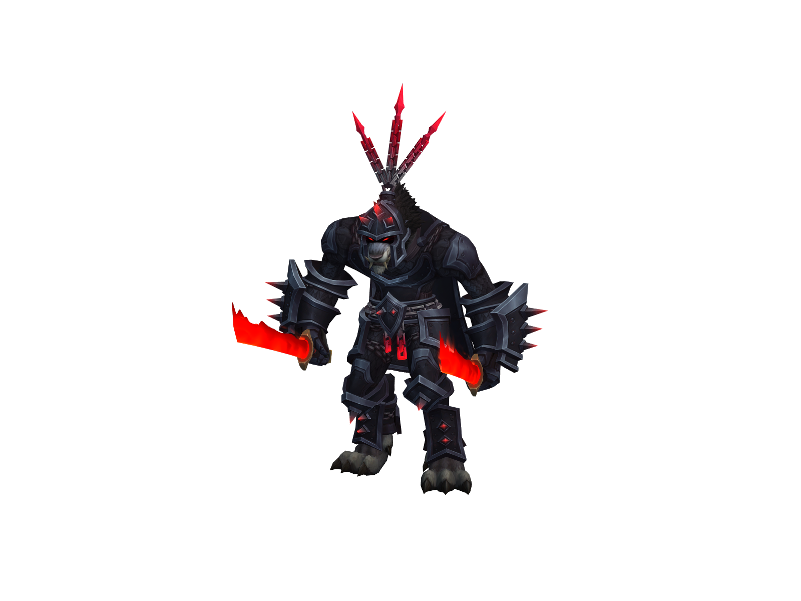 Piernapeluda 3D character render