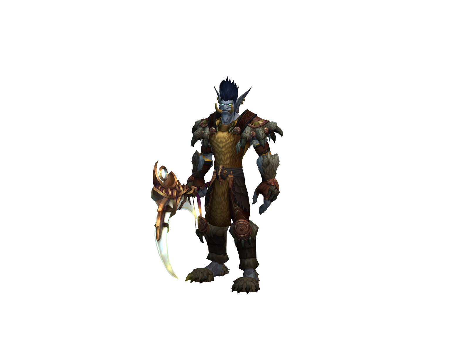 Darodon 3D character render