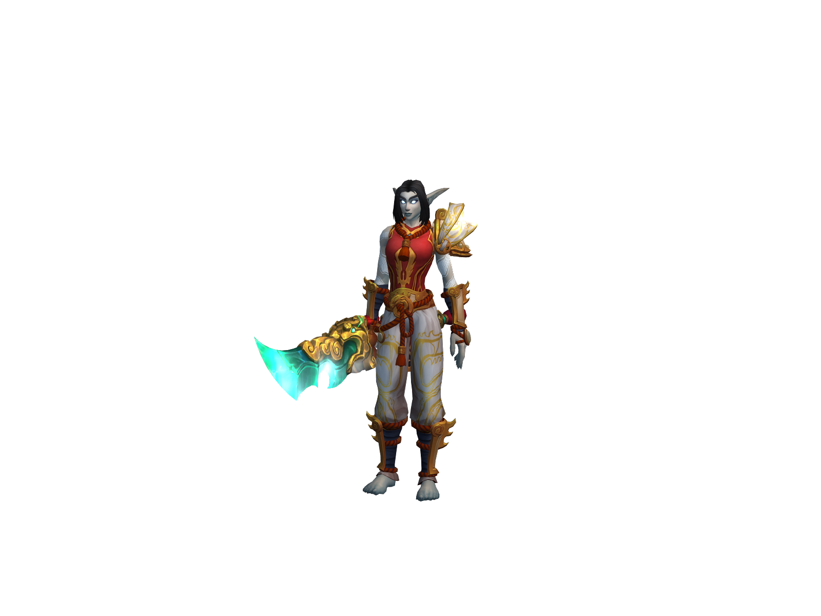 Zëliekk 3D character render