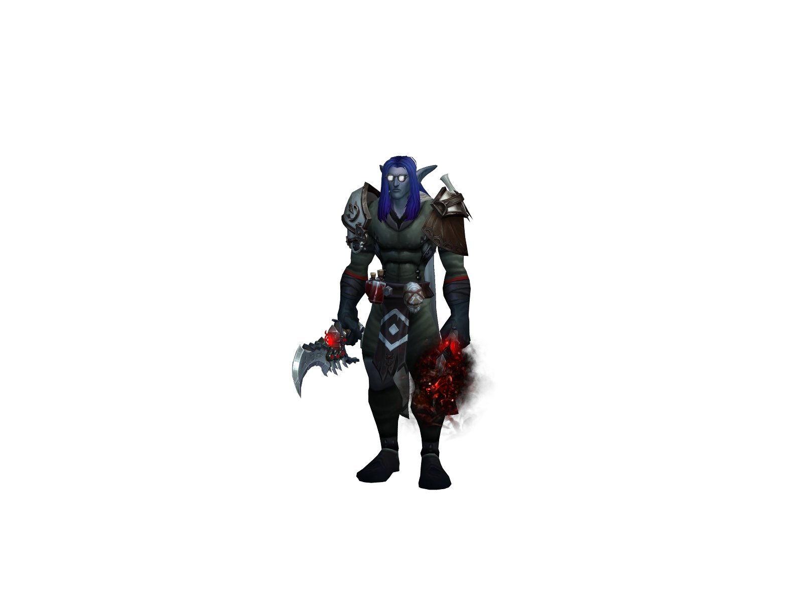 Rabiozu 3D character render