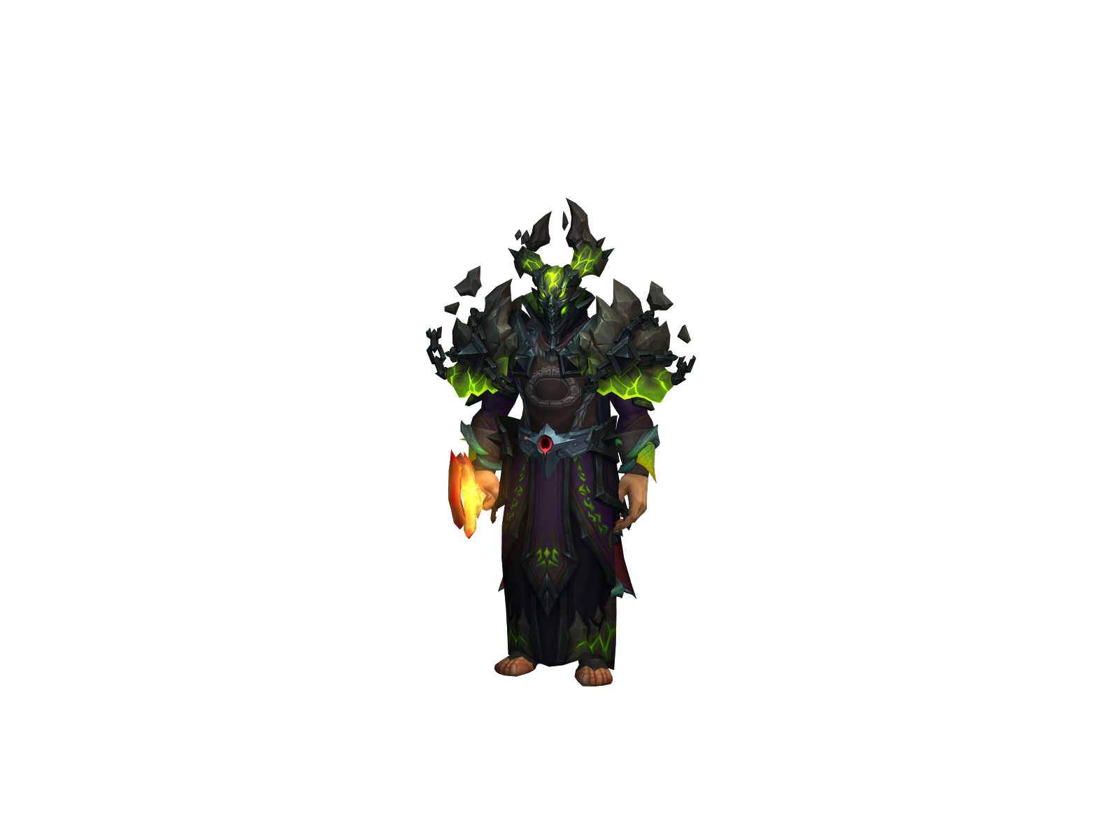 Carontë 3D character render