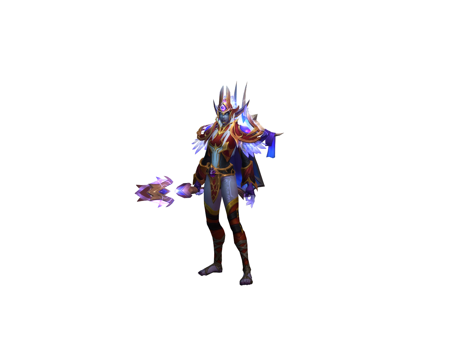 Sephira 3D character render