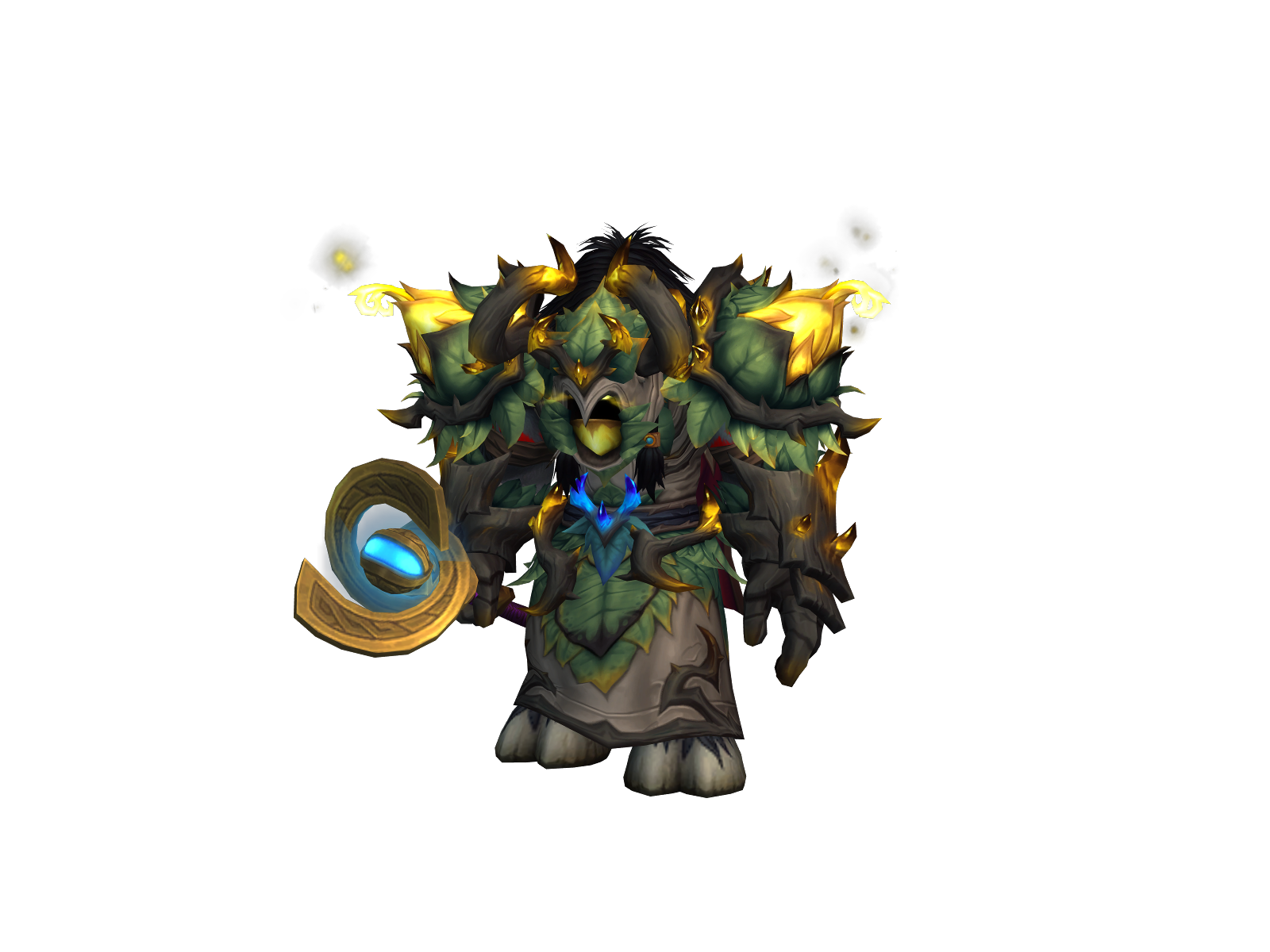 Fluxbellion 3D character render
