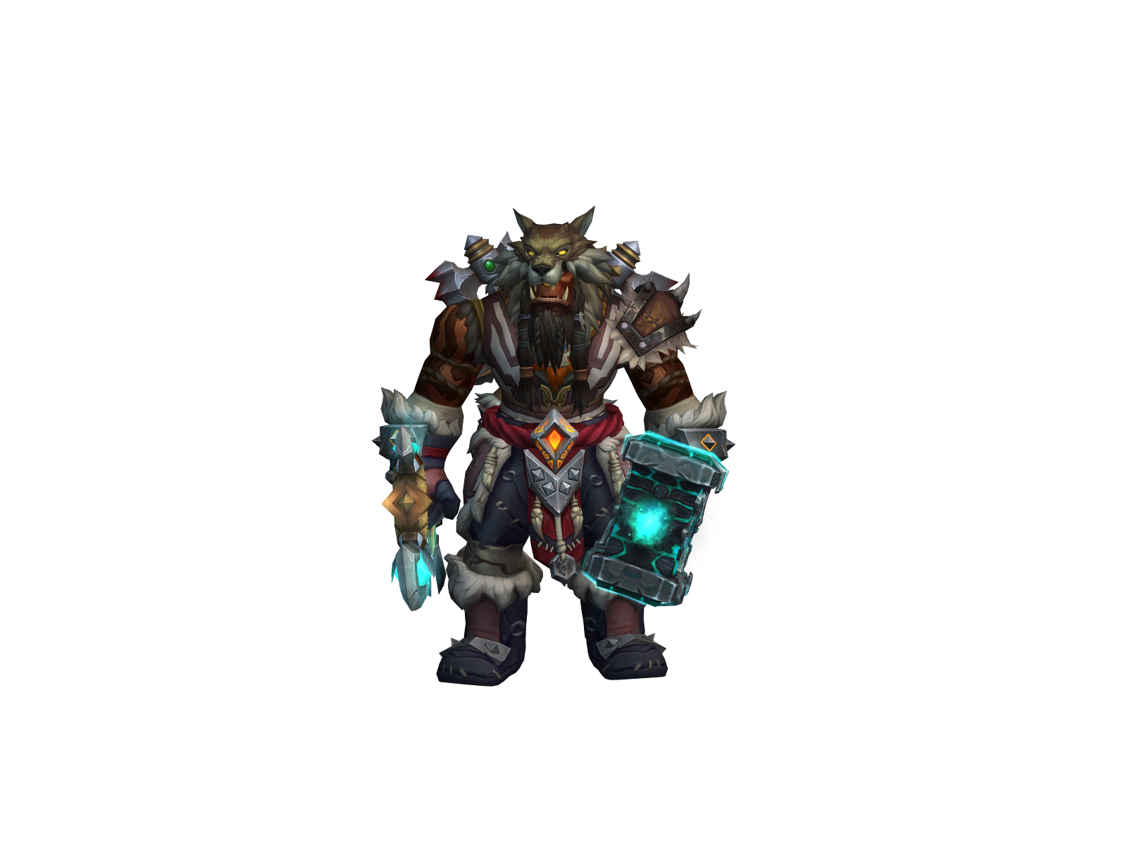 Vurak 3D character render