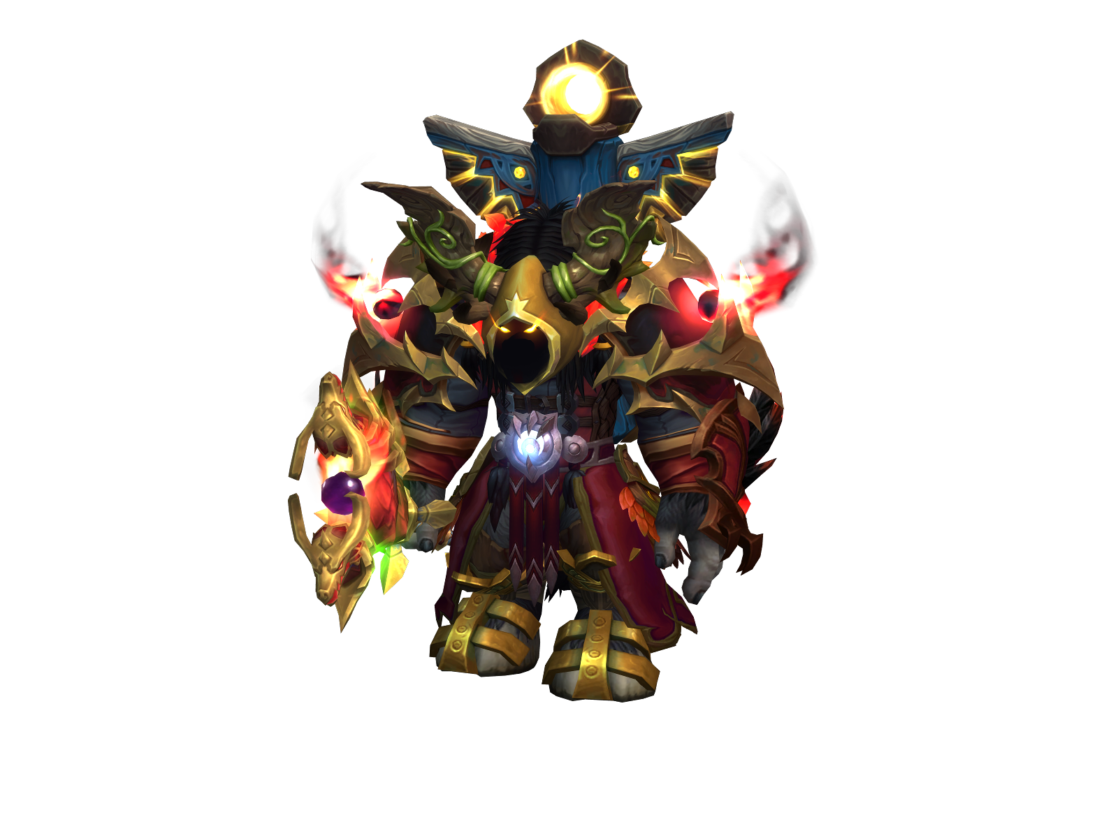 Elmemin 3D character render