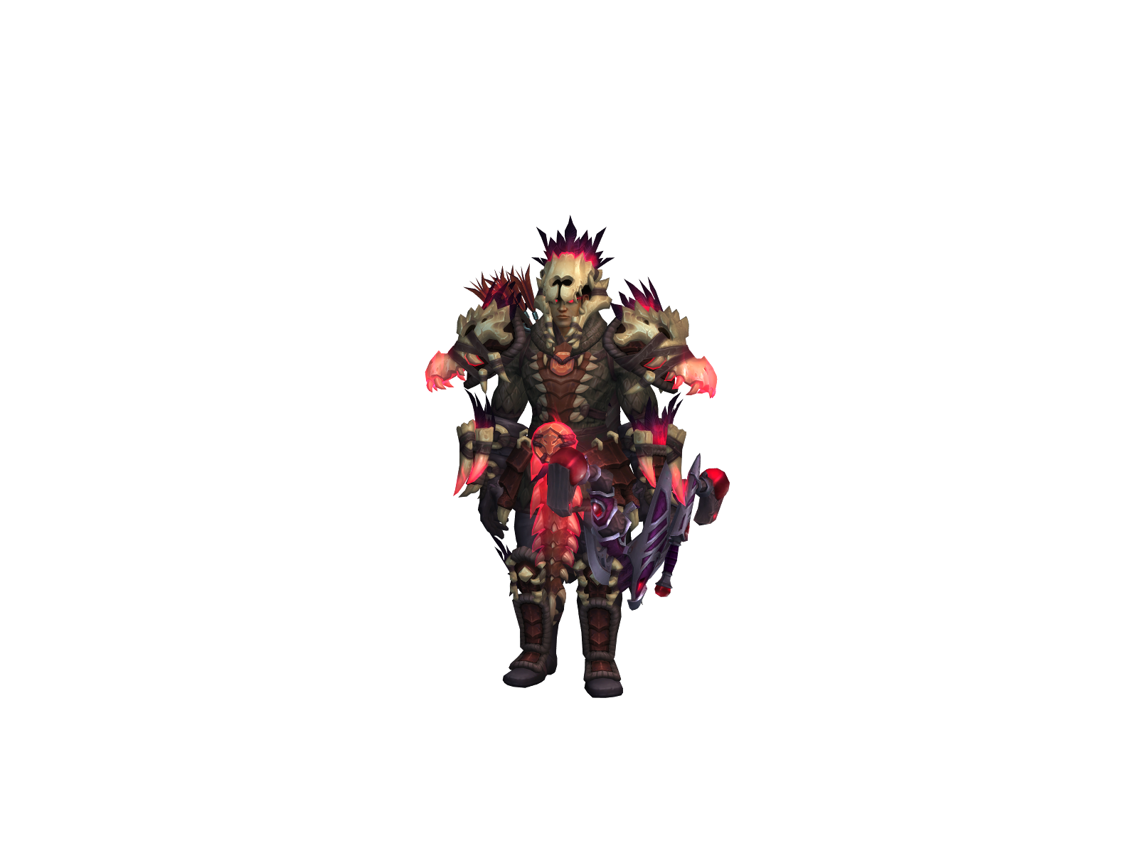 Uzab 3D character render