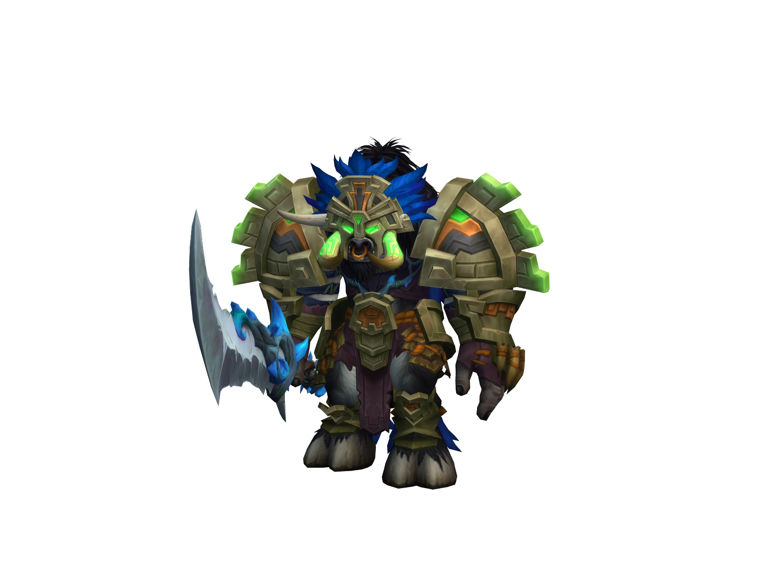 Kowrel 3D character render