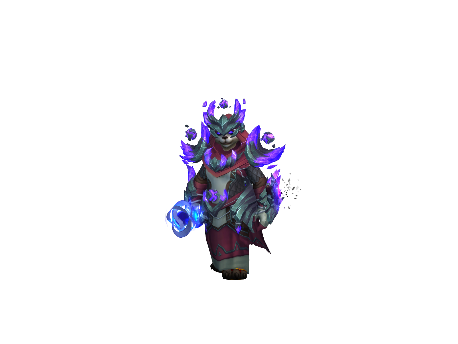 Pygisham 3D character render