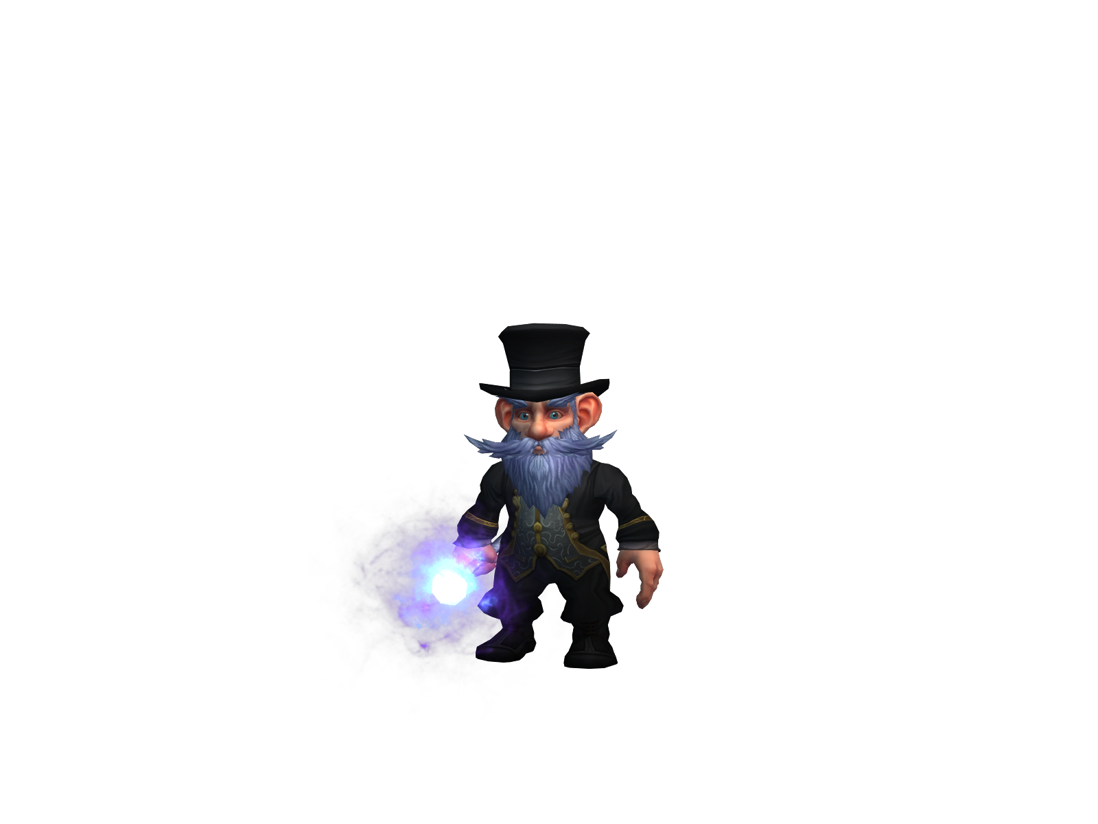 Gastonius 3D character render