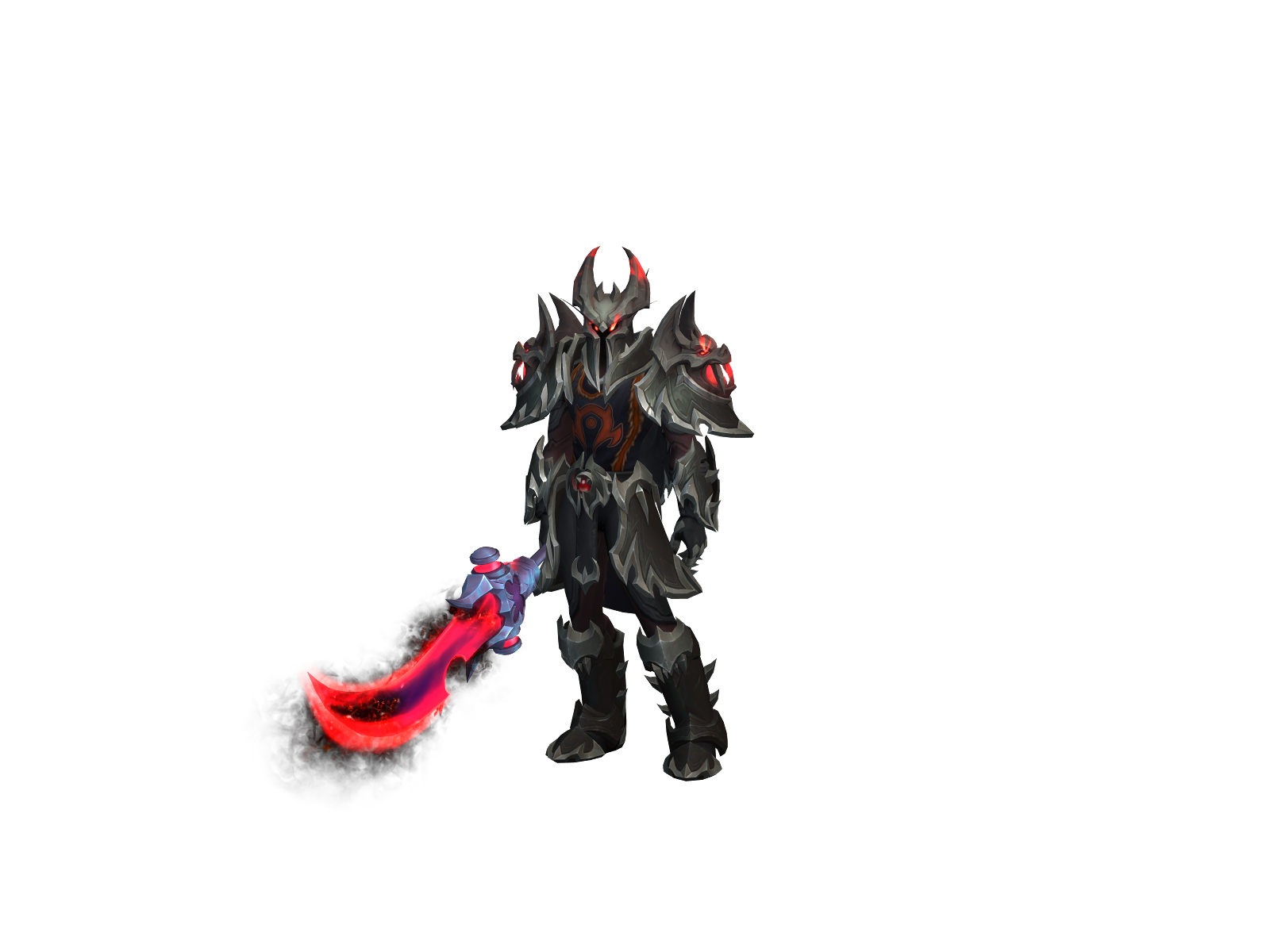 Hyöga 3D character render