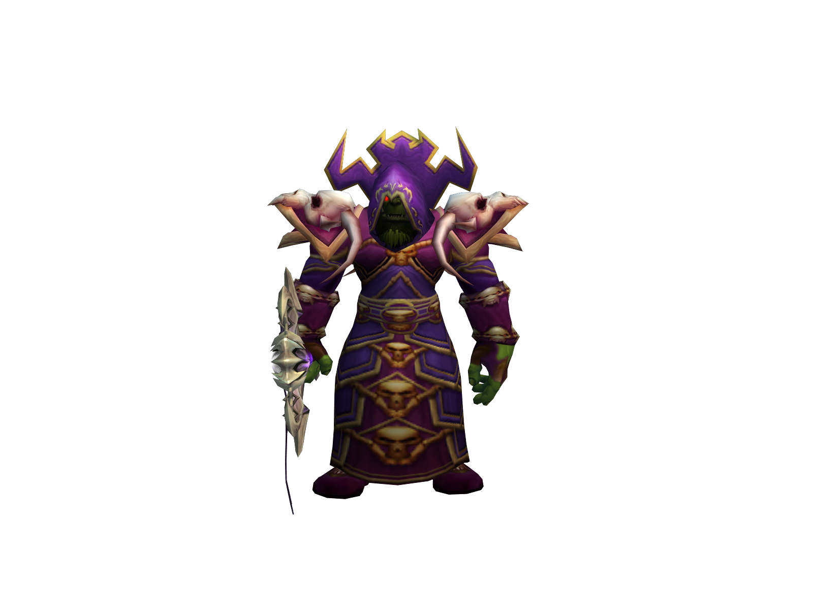 Hionas 3D character render