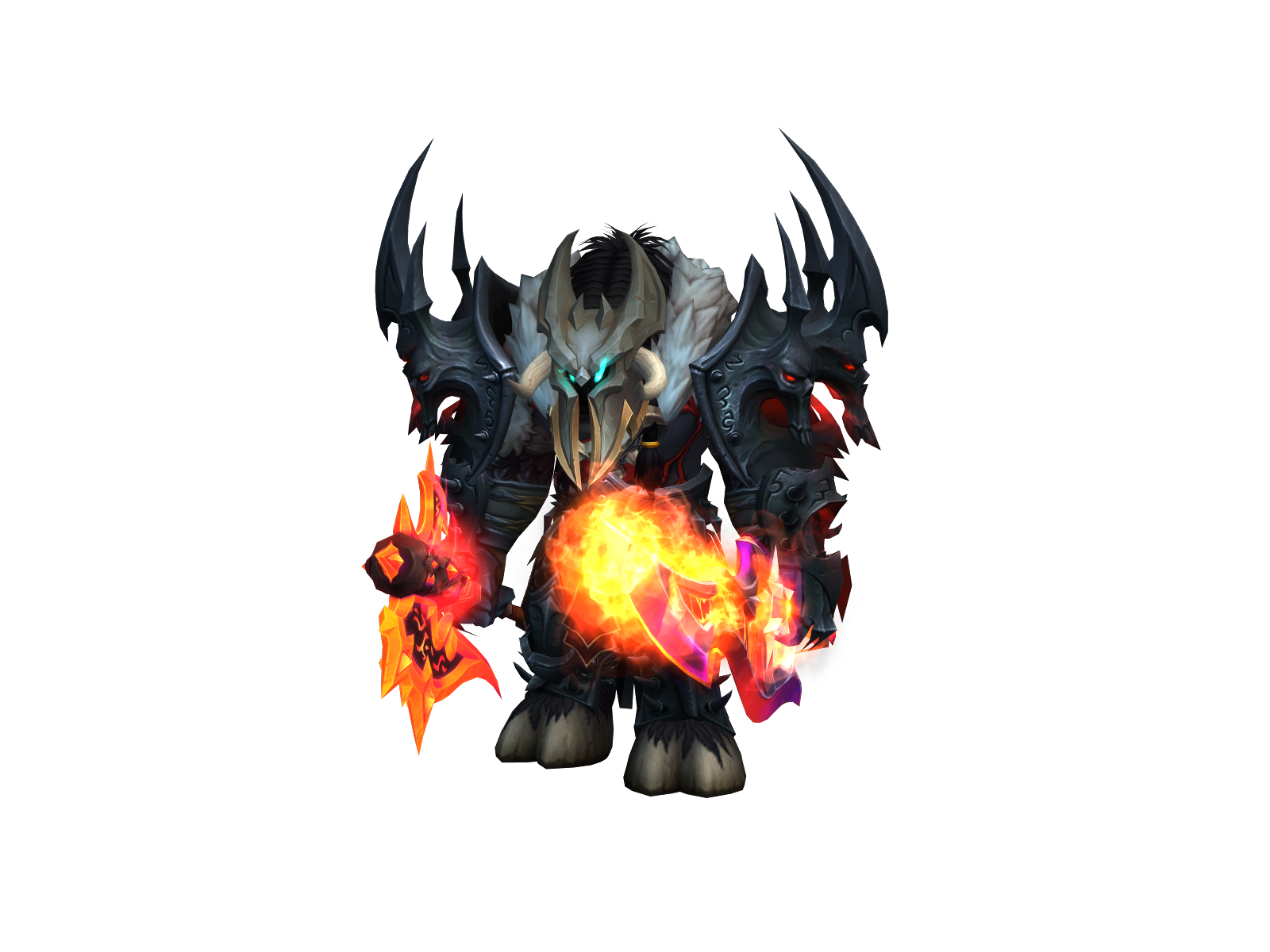 Warhoóf 3D character render