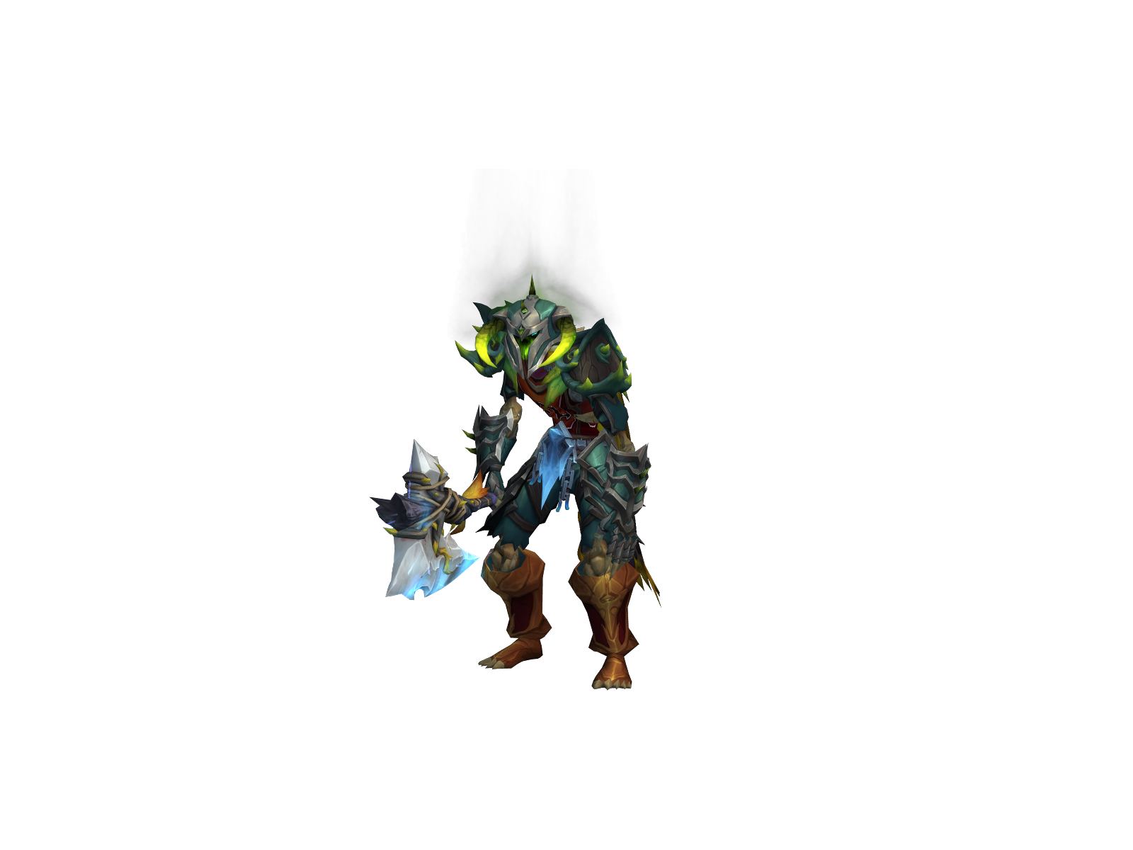 Diososiris 3D character render