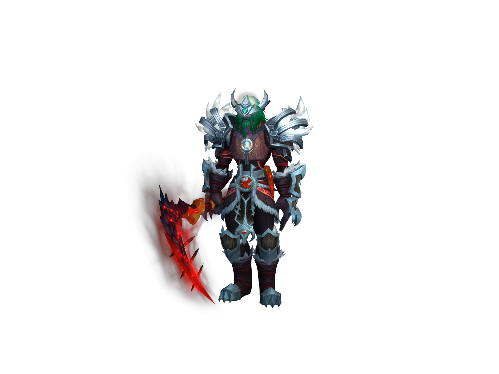Zyrhek 3D character render