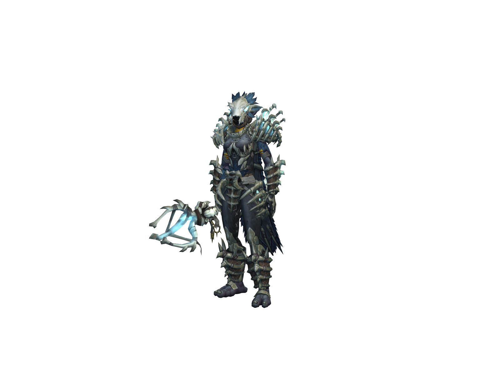 Favalora 3D character render
