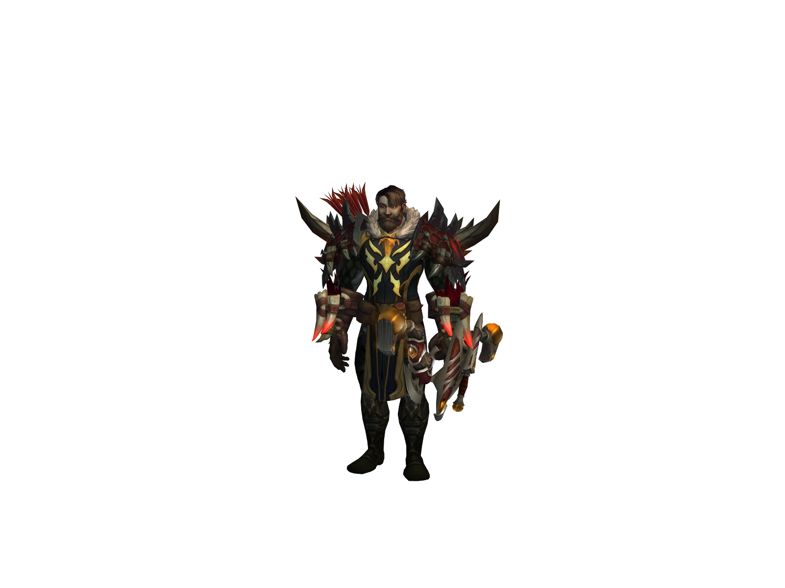 Tygajm 3D character render