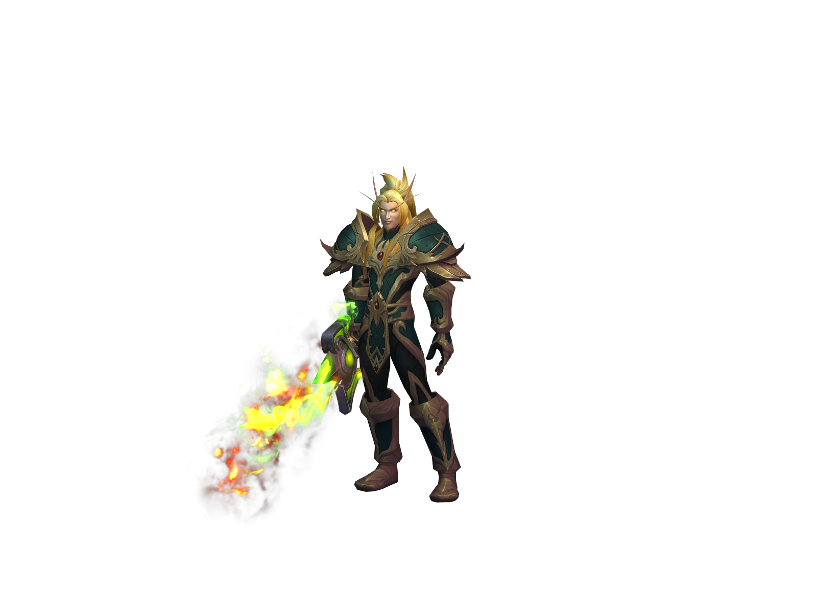 Delthorius 3D character render