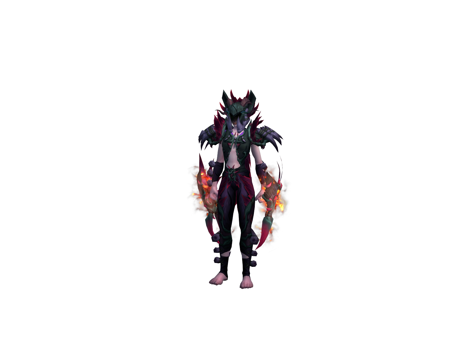 Pämsnöw 3D character render