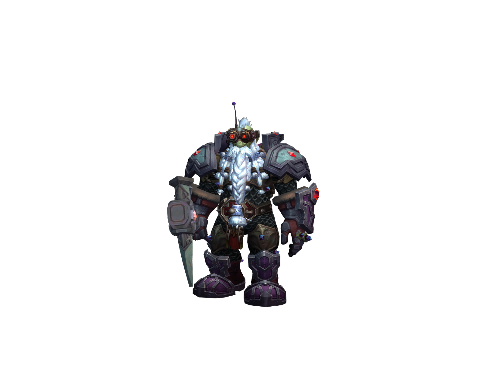 Castium 3D character render