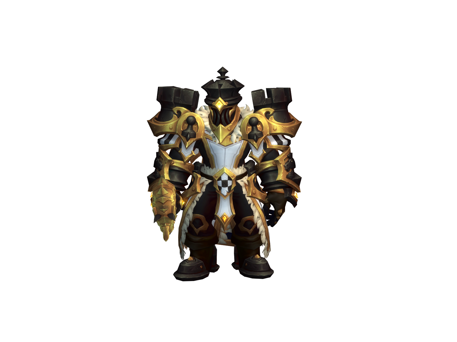 Manzanete 3D character render