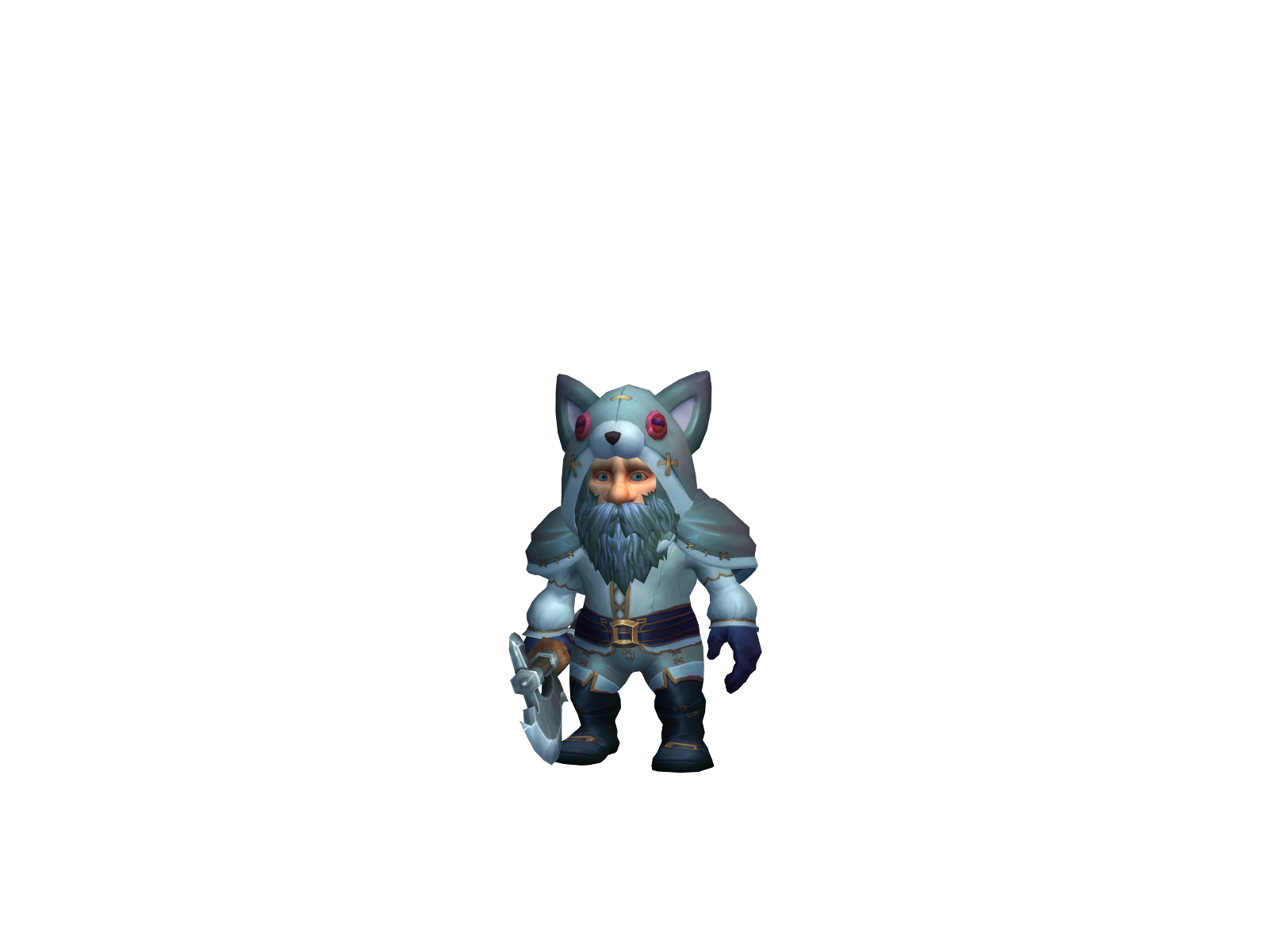 Okámí 3D character render