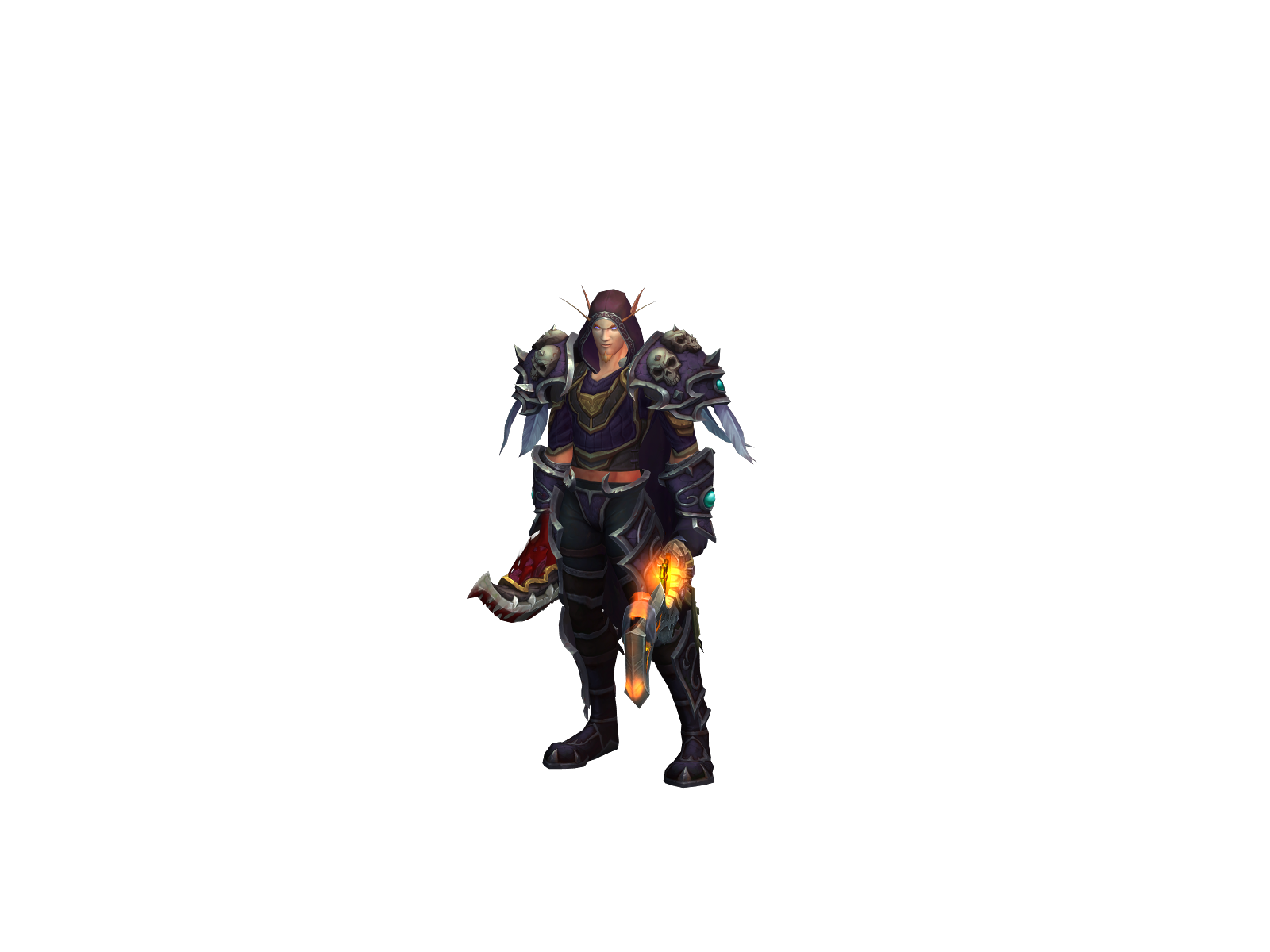 Xaick 3D character render