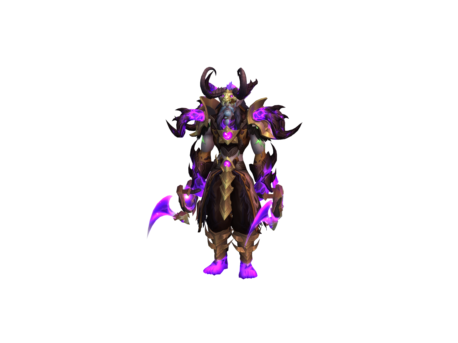 Mollokc 3D character render