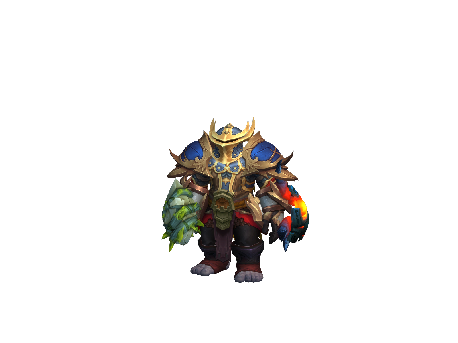 Rollov 3D character render