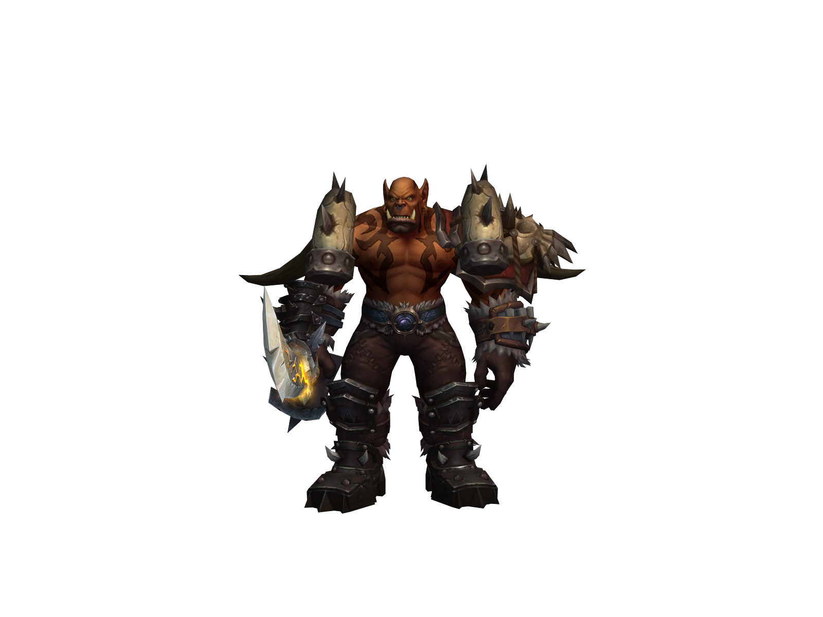 Grolmar 3D character render