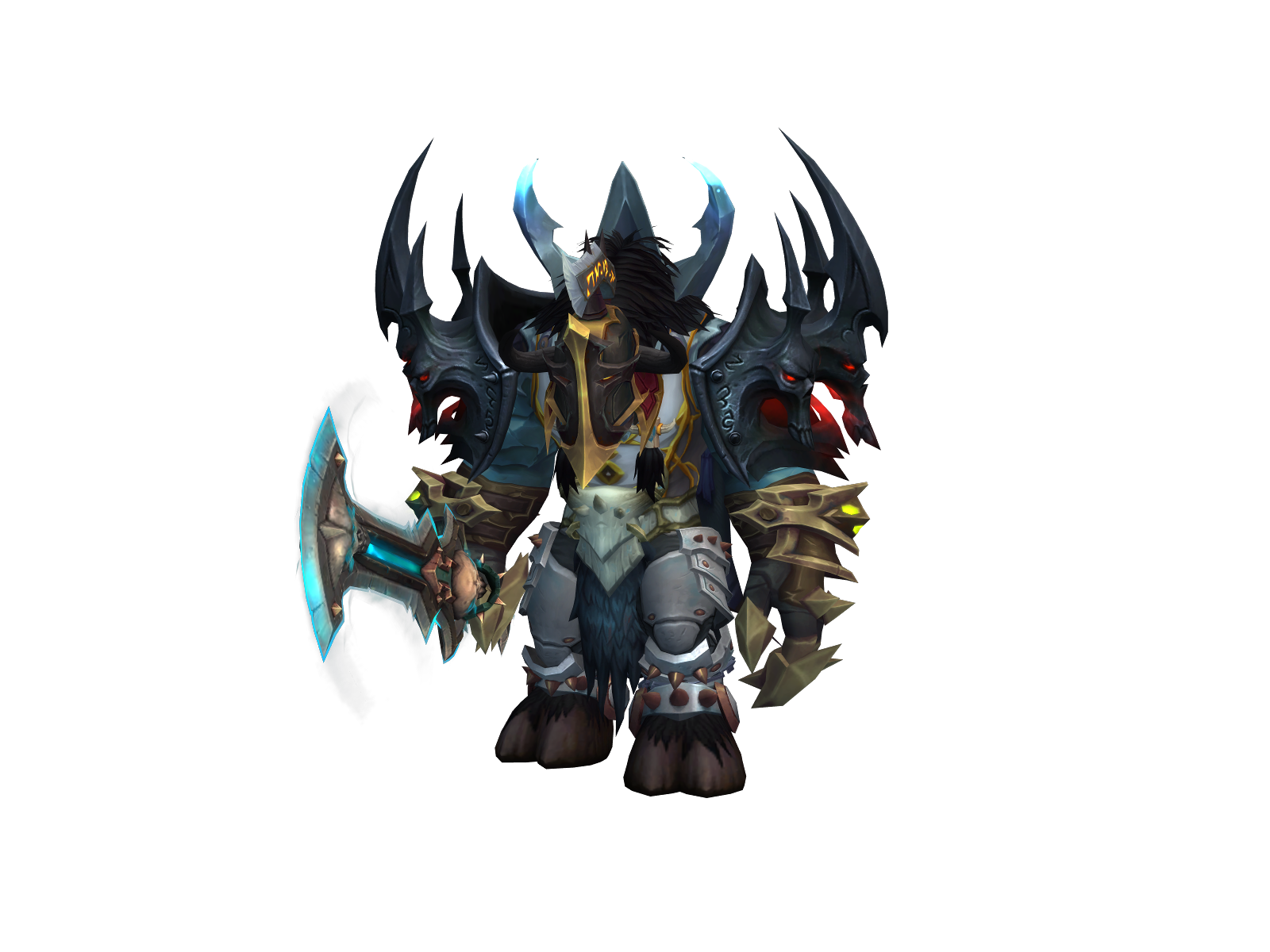 Buxhe 3D character render