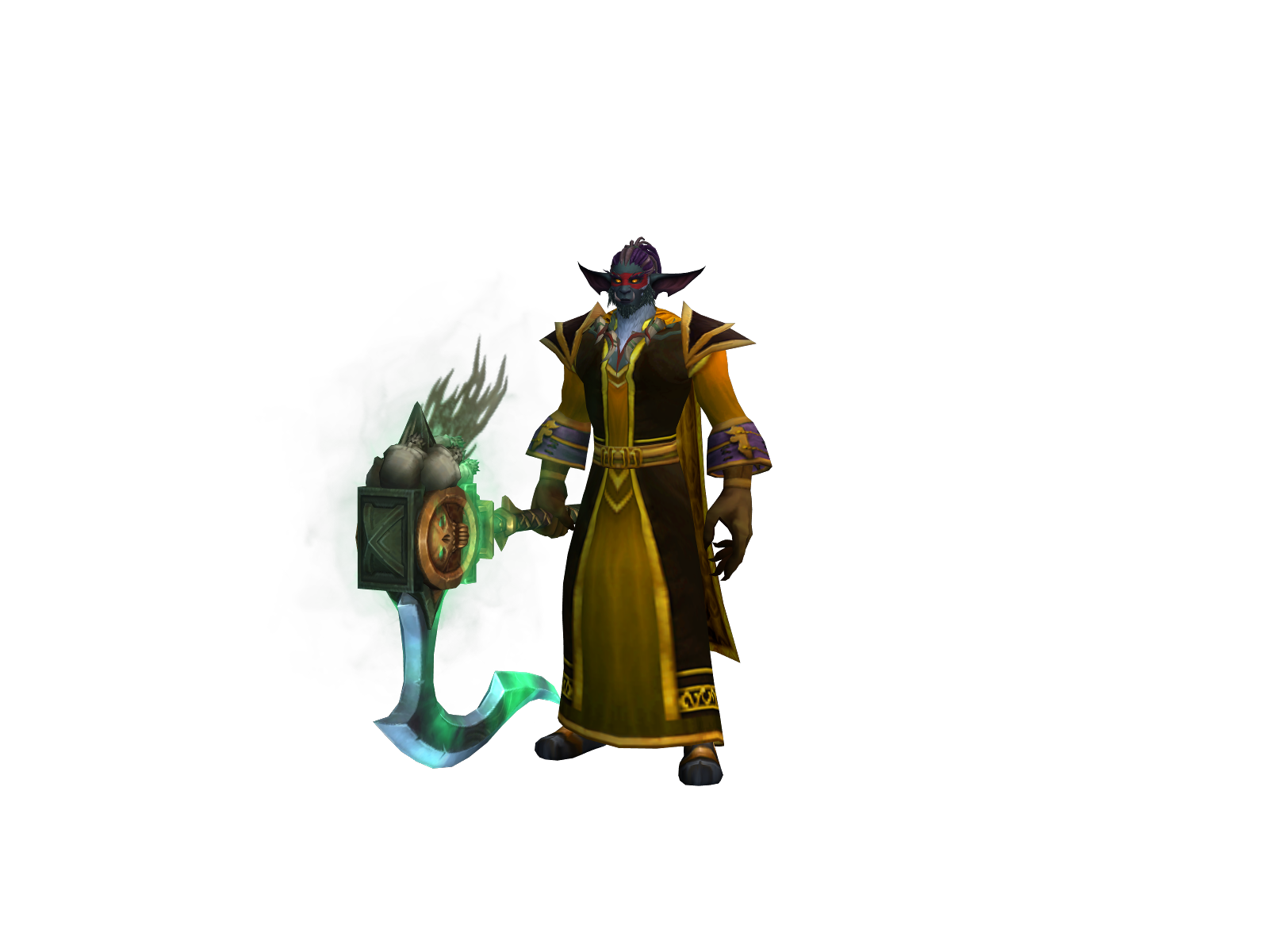Chamuquero 3D character render