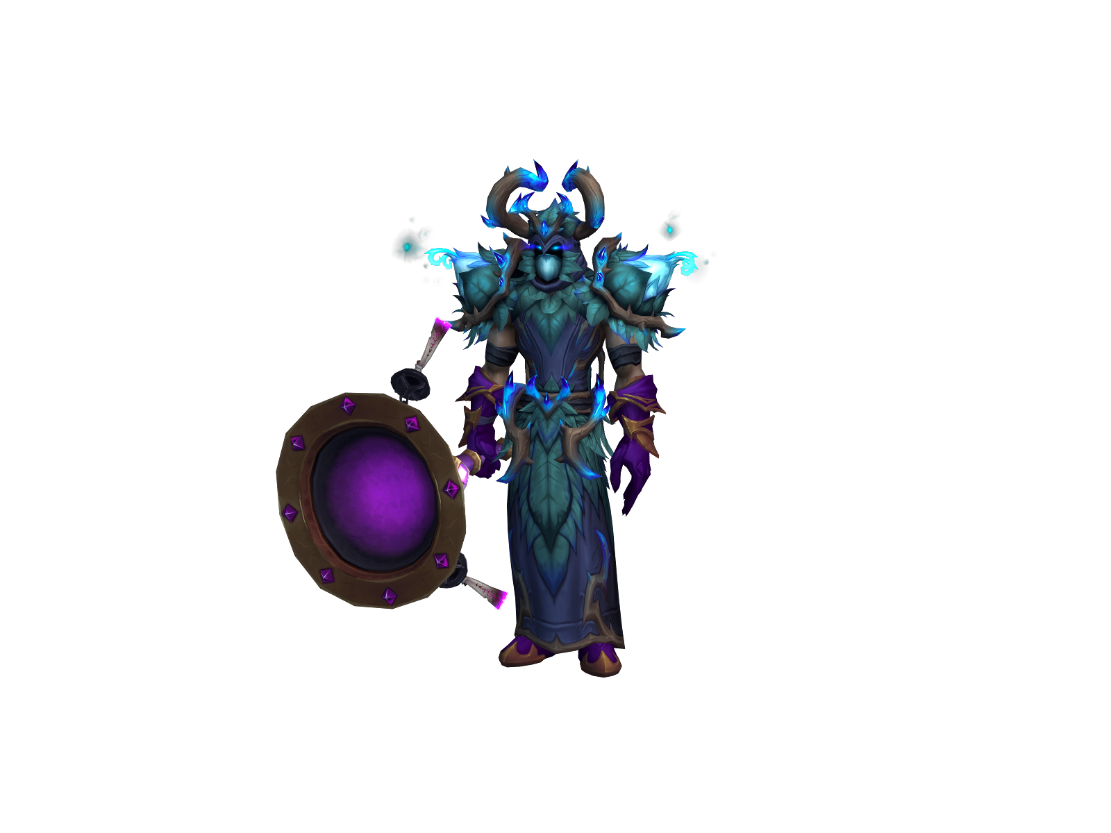 Lunarchicken 3D character render