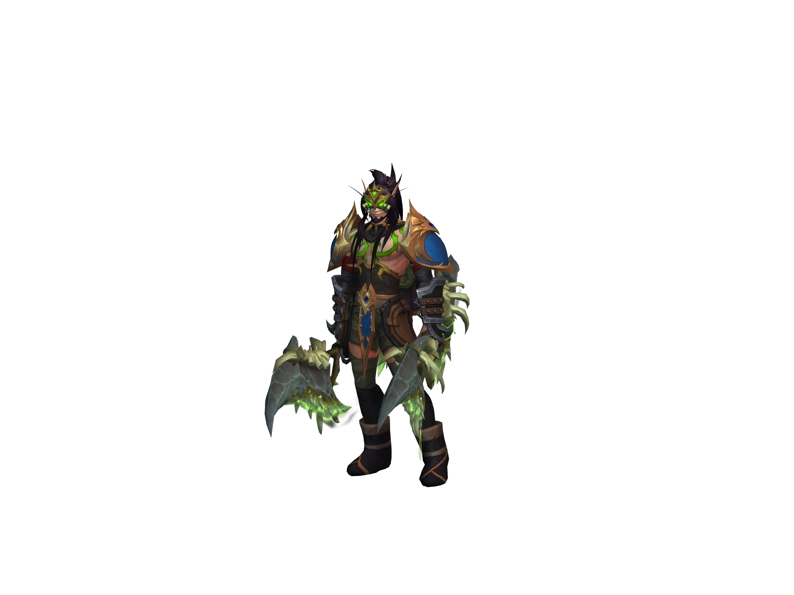 Mataplayos 3D character render