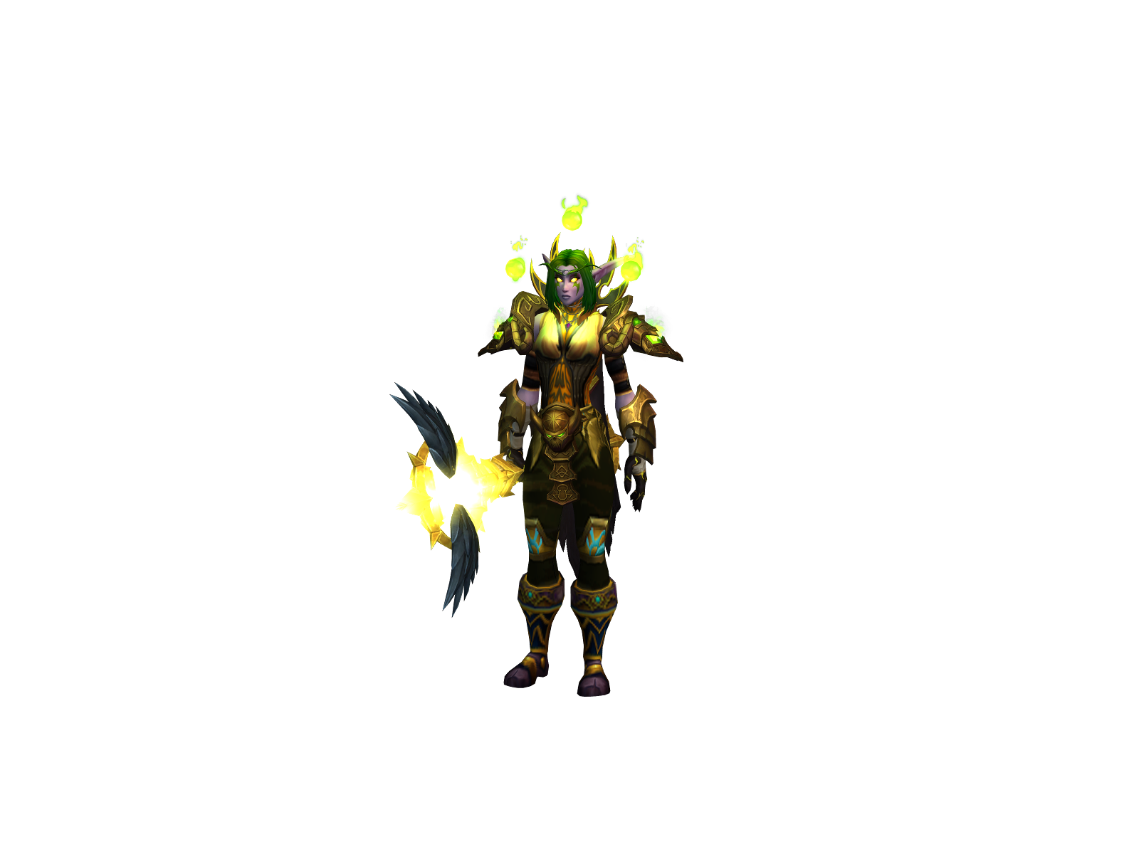 Zaaelis 3D character render