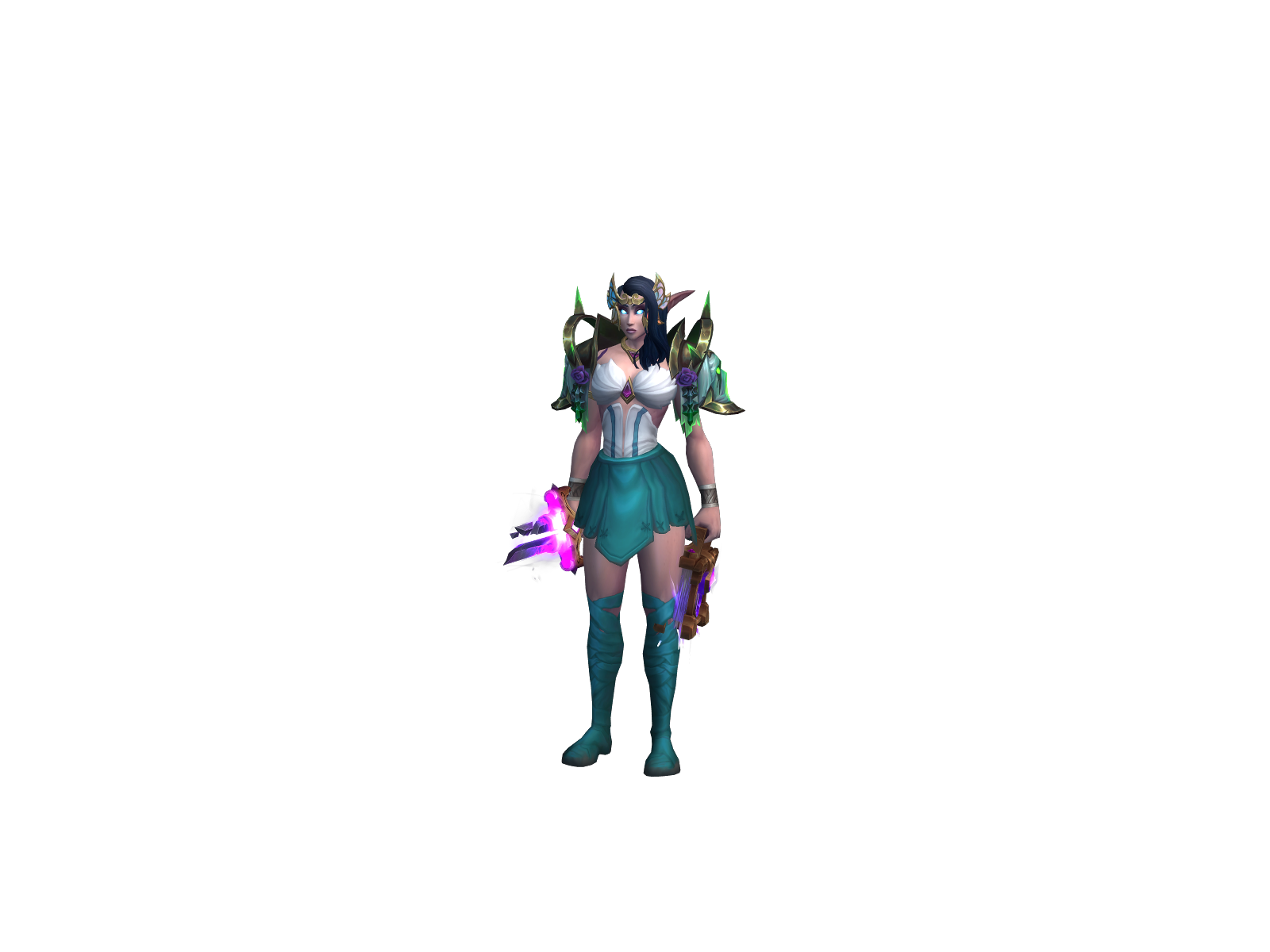 Mout 3D character render