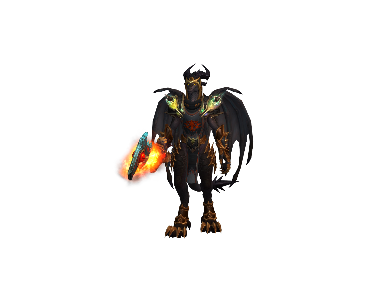 Zapthyr 3D character render