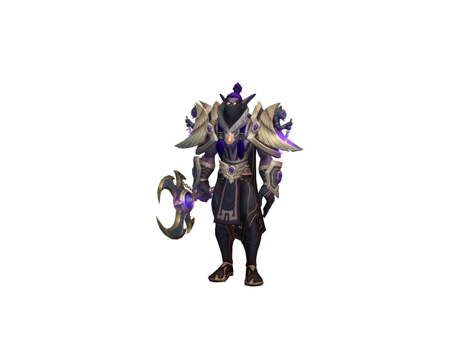 Eidolon 3D character render