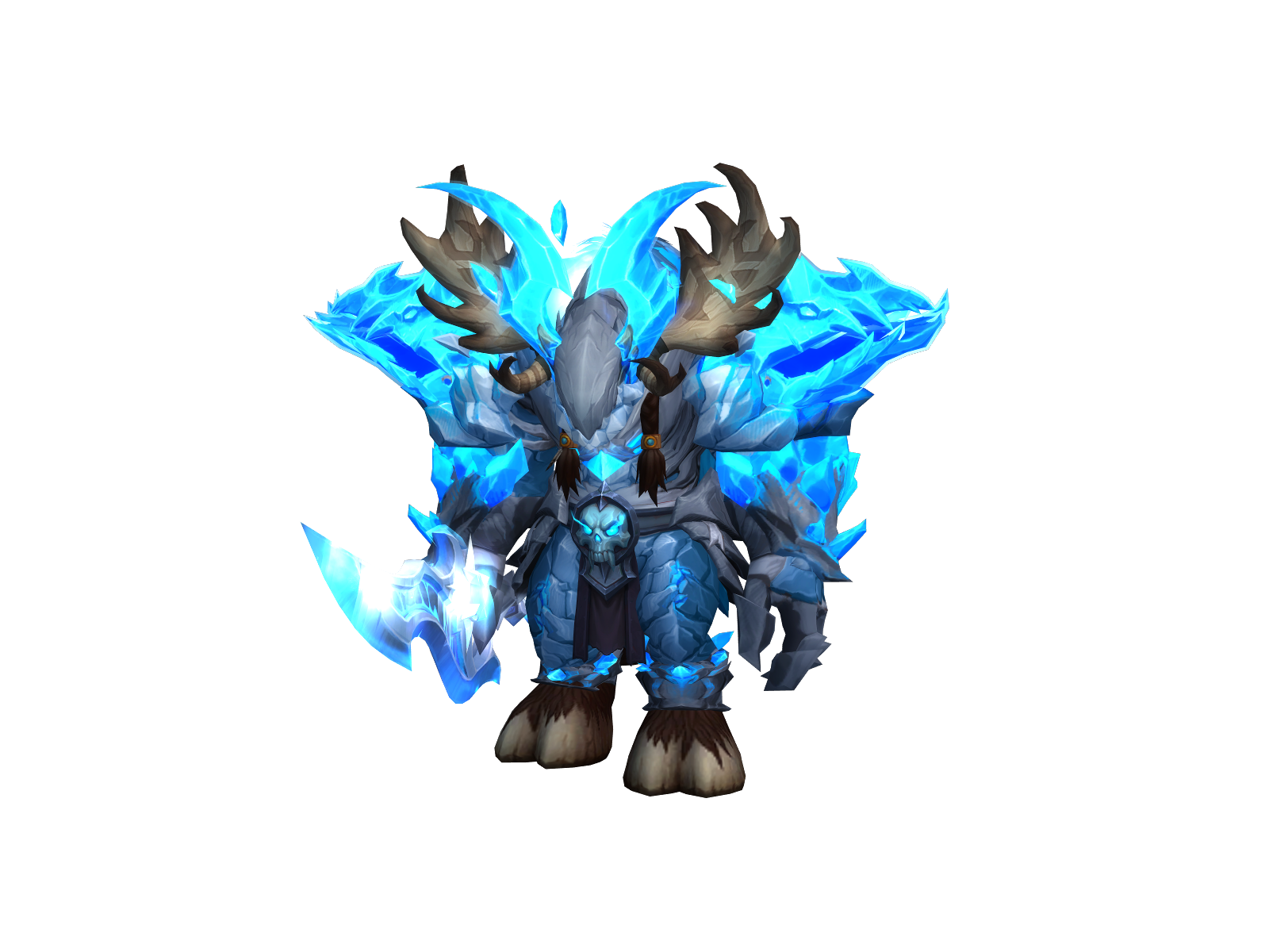 Cuernorojo 3D character render