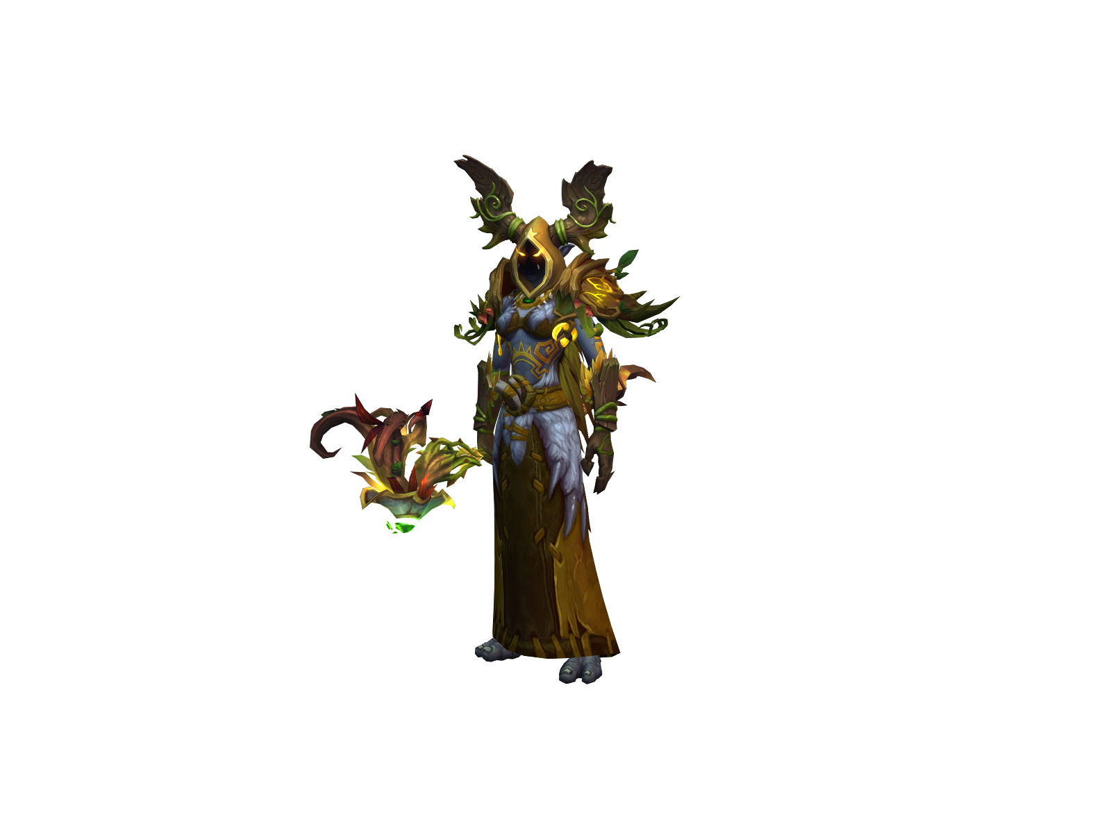 Pakunji 3D character render