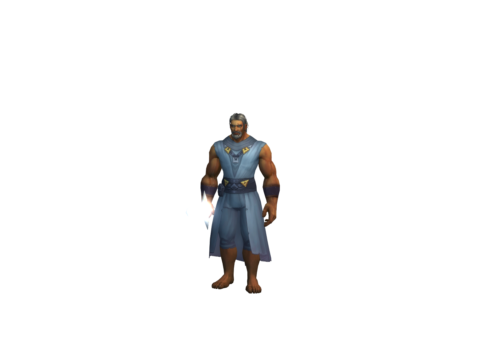 Galhan 3D character render