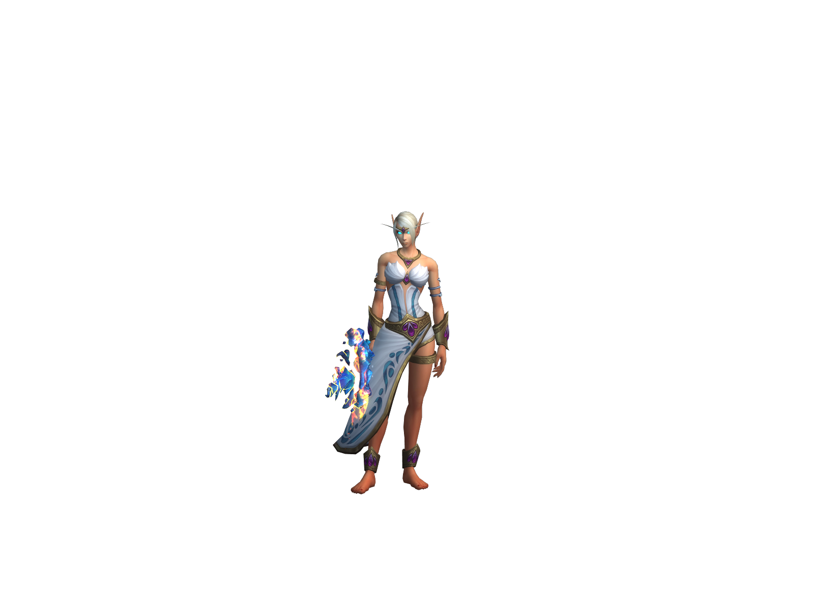 Zoÿ 3D character render