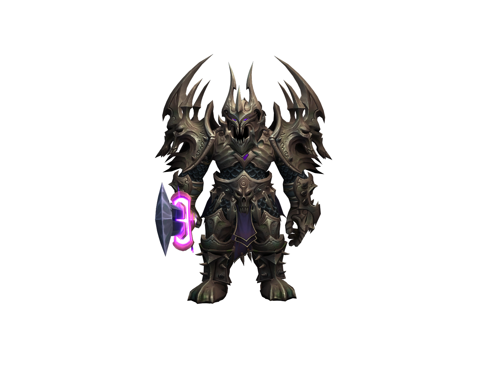 Krashok 3D character render