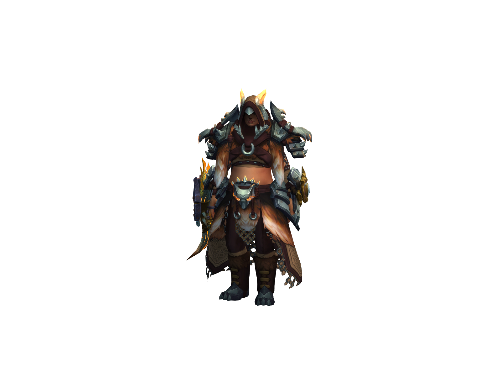 Aerden 3D character render
