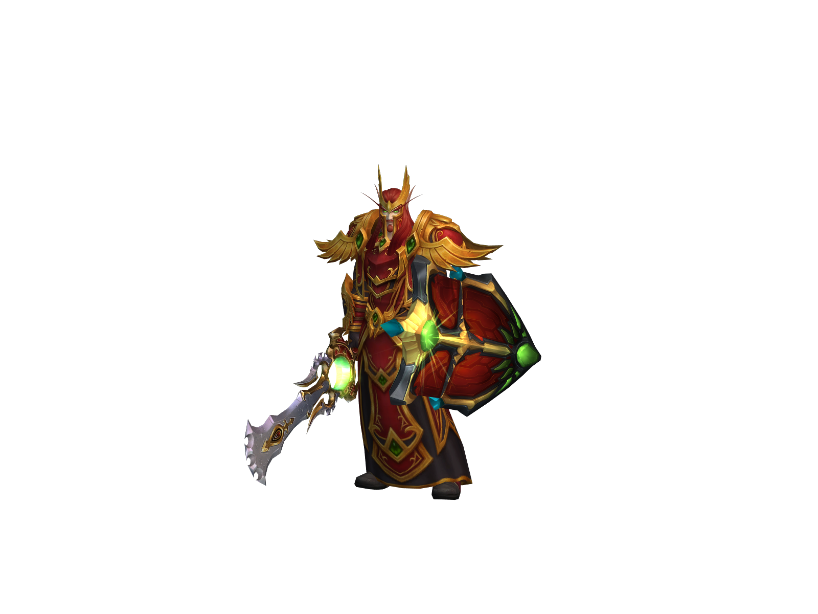 Sylthemar 3D character render