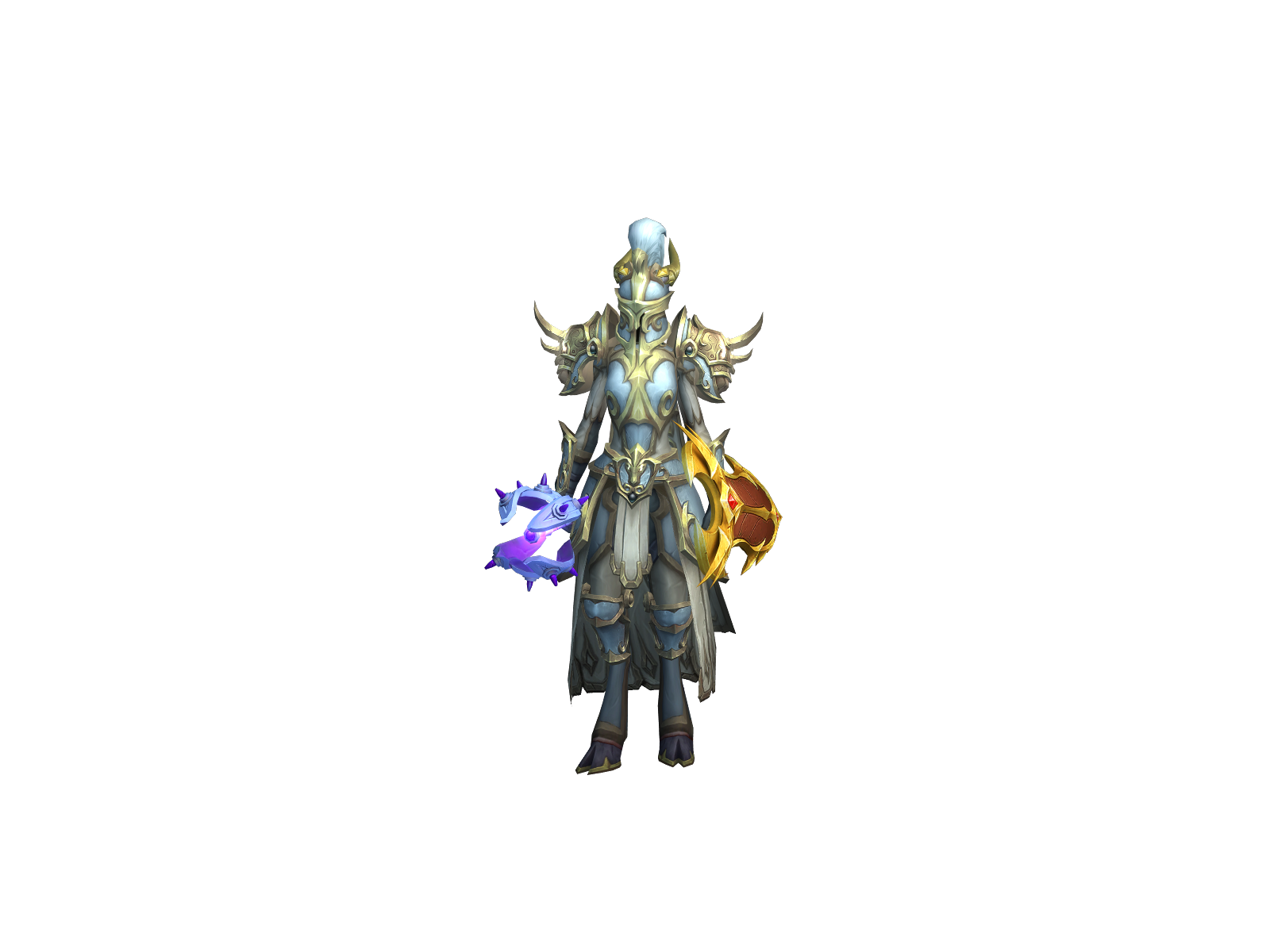Hípolíta 3D character render