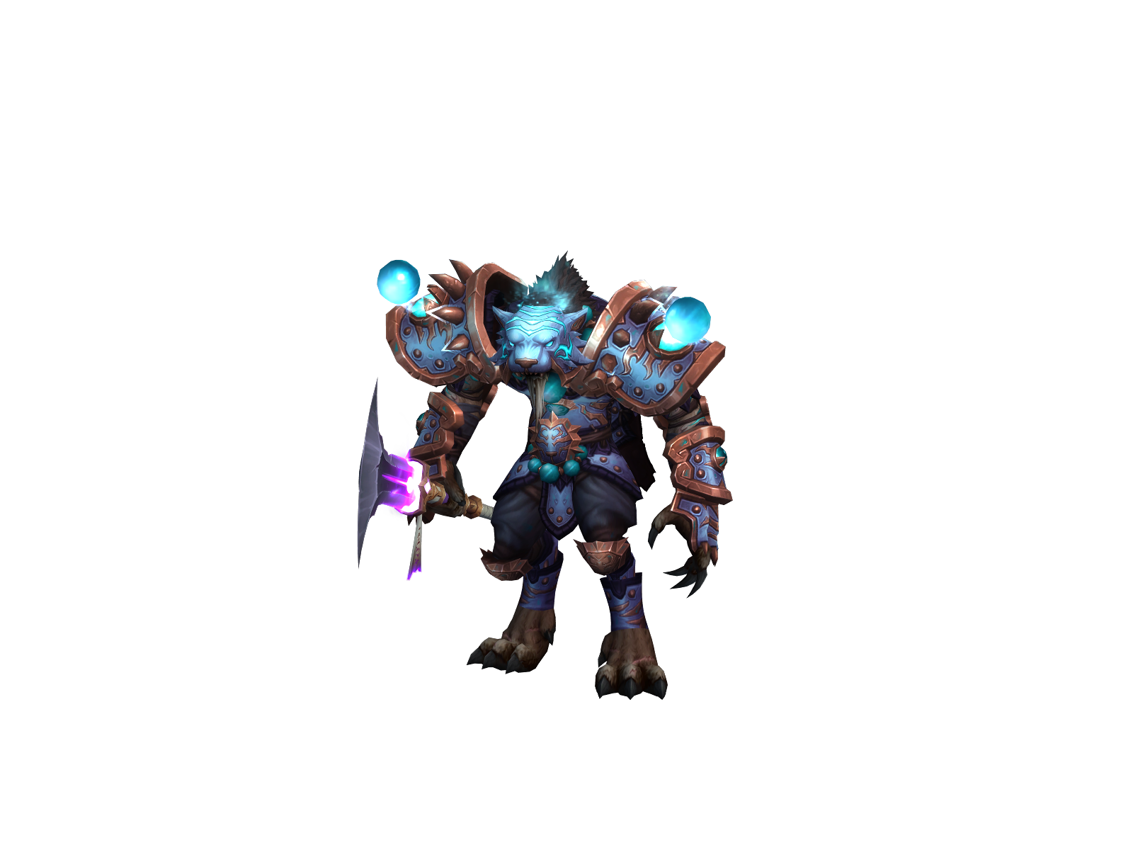 Xioren 3D character render