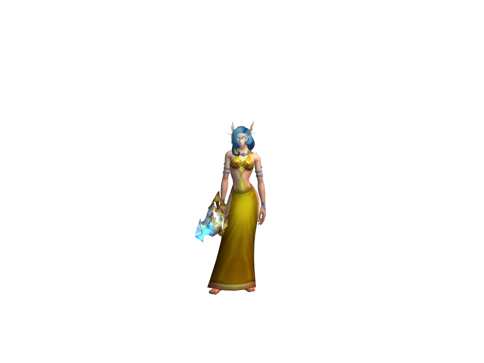 Esdëáth 3D character render